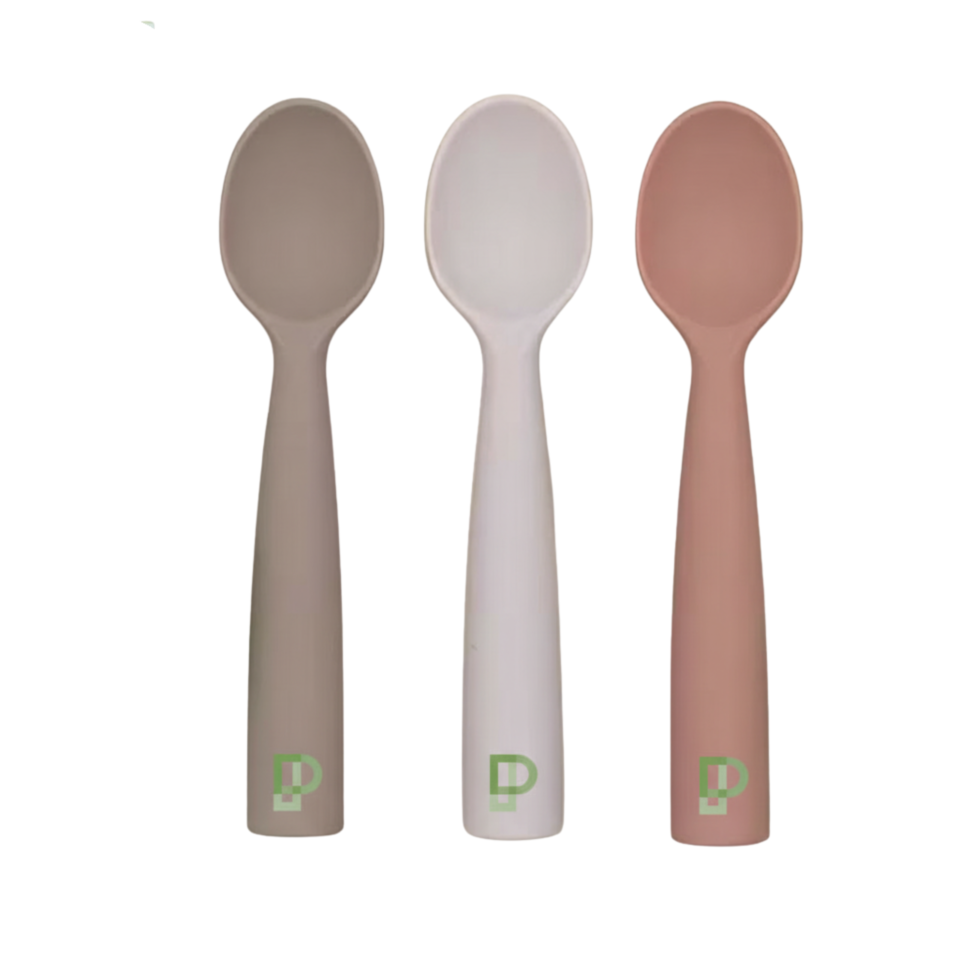 3pcs Silicone spoon set for children's daily meals, the best gift for Christmas and Halloween